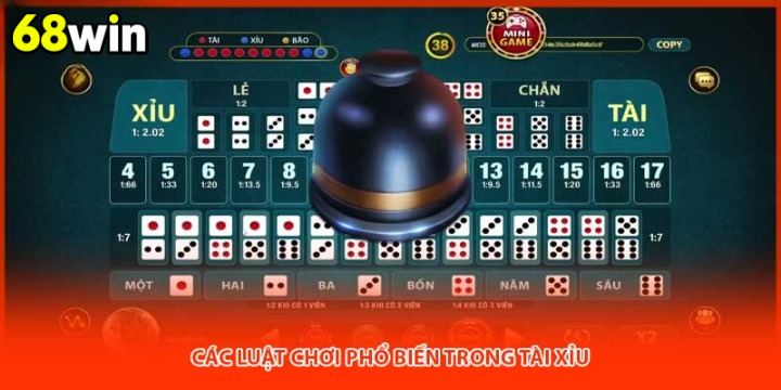 Hướng Dẫn Chi Tiết Các Luật Chơi Phổ Biến Khi Tham Gia Tài Xỉu